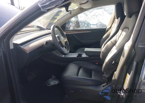 2023 Tesla Model Y Awd/Long Range Dual Motor All-Wheel Drive from USA, damaged, VIN 7SAYGAEE6PF743446